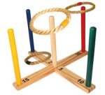 Jeu de lancer d'anneau 'Ring Toss', en bois