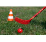 Cônes de signalisation, set de 4, orange / blanc