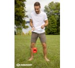 Diabolo, en polyéthylène, rouge