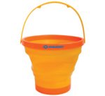 Seau de plage, pliable, orange