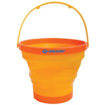 Seau de plage, pliable, orange