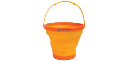 Seau de plage, pliable, orange