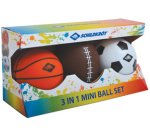 Set de mini-ballons 3en1, 3 pièces