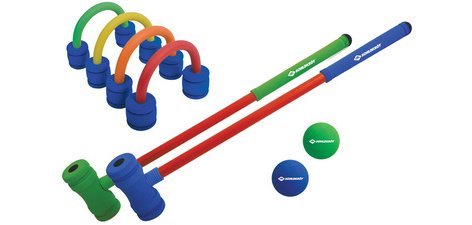 Jeu de croquet souple pour enfants