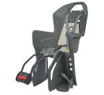 Siège enfant de vélo, gris / noir