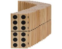 Domino géants, le jeu classique en grand format