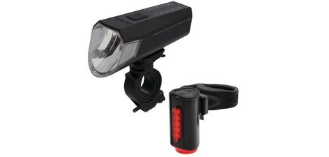 Set d'éclairage à LED rechargeable USB TWIN, 80 lux