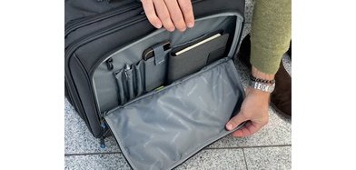 Valise business pour ordinateur portable BORNEO, noir