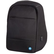 Sac à dos pour PC portable SAFEPAK RPET ANTIGUA, noir