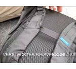 Sac à dos pour PC portable SAFEPAK RPET ANTIGUA, noir