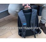 Sac à dos pour PC portable SAFEPAK RPET ANTIGUA, noir