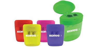 Taille-crayons double DEPOSITO, assorti