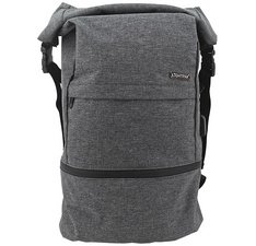 Sac à dos pour PC portable, polyester 600D, gris