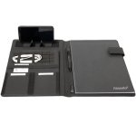 Conférencier RPET MOOREA avec languette, A4, anthracite