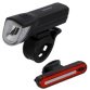 Set d'éclairage de vélo à LED rechargeable, 30 lux