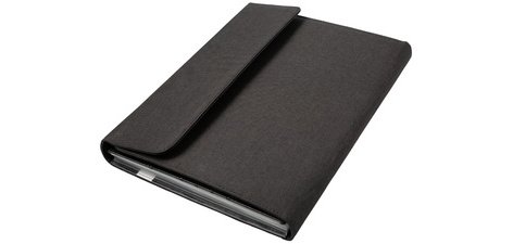 Trieur rPET BALI, A4, PET recyclé, anthracite