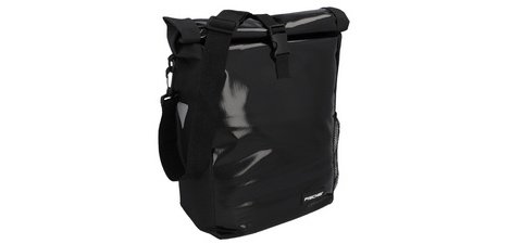 Courier-style bike bag, black