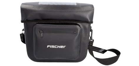 Sacoche de guidon de vélo Tour, noir