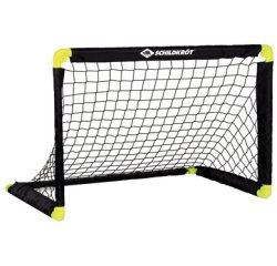 But de football pliable, noir