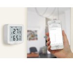 Thermo-hygromètre, blanc