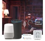 Thermo-hygromètre, blanc