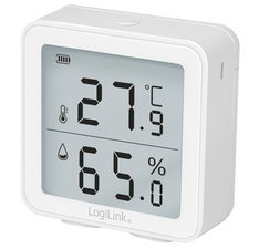 Thermo-hygromètre, blanc