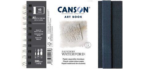 Carnet de dessin ART BOOK Saunders Waterford, A5