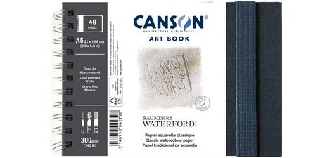 Carnet de dessin ART BOOK Saunders Waterford, A5