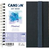 Carnet de dessin ART BOOK Montval, 200 x 200 mm