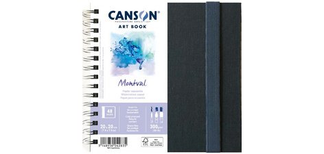 Carnet de dessin ART BOOK Montval, 200 x 200 mm