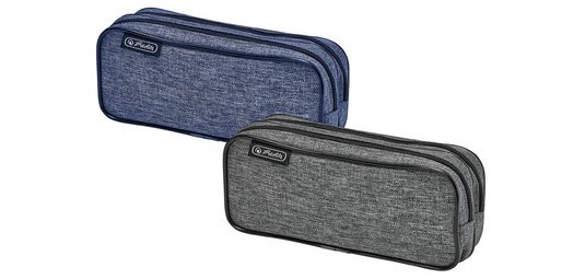 Trousse double 'Knitted Fabric', assorti