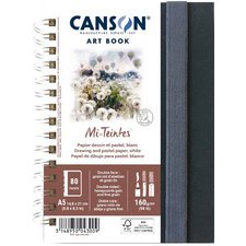 Carnet de croquis ART BOOK Mi-Teintes, A5, blanc