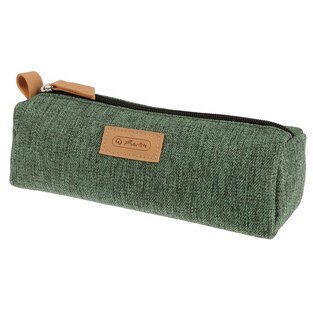 Trousse ronde GREENline, vert chiné