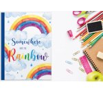 Carnet de notes 'Over the Rainbow', A4, uni