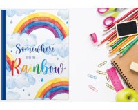 Carnet de notes 'Over the Rainbow', A4, uni