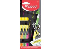 Surligneur FLUO'PEPS PEN DUO, blister de 3