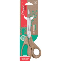 Ciseaux gauchers asymétriques bouts pointus ADVANCED WOOD Maped 21 cm