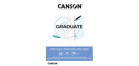 Bloc de calque GRADUATE, 70 g/m2, A4