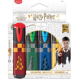 Markeerstift HARRY POTTER - kartonnen etui van 4 stuks