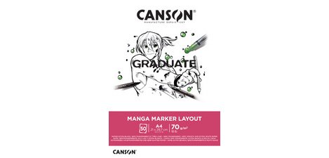 GRADUATE Manga Marker Layout Sketchpad, A4