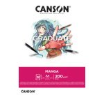 Bloc de dessin GRADUATE Manga, A3