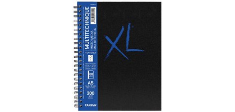 Carnet de dessin XL BOOK MIXED MEDIA Textured, A4