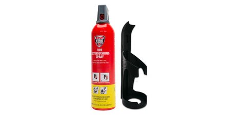 REINOLD MAX Spray extincteur 'STOP FIRE' + 2 supports