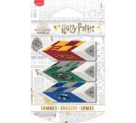 Gomme en plastique Pyramide HARRY POTTER, blister de 3