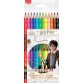 Crayon de couleur triangulaire HARRY POTTER,étui de 12