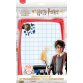 Kit ardoise blanche incassable HARRY POTTER avec 1 porte accessoires + 1 brosse + 1 feutre