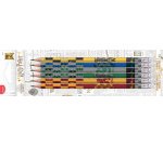 Crayon à papier HARRY POTTER, avec gomme, blister de 6