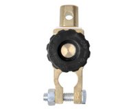 Cosse de batterie (-) avec coupe-circuit