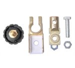 Cosse de batterie (-) avec coupe-circuit