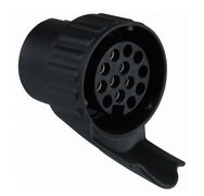Adaptateur court pour voiture, 7 sur 13 broches, 12 volt